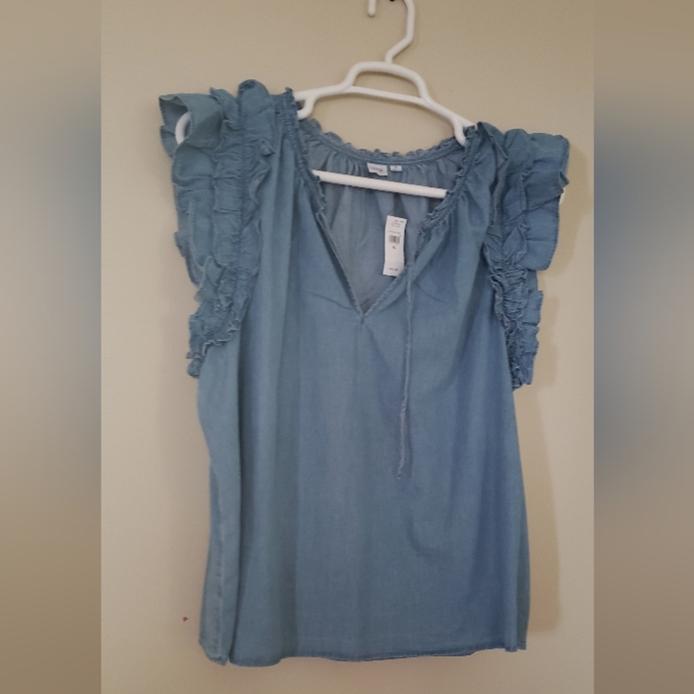 Gap denim summer top